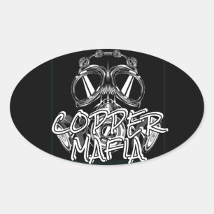 autocollant de la mafia du cuivre