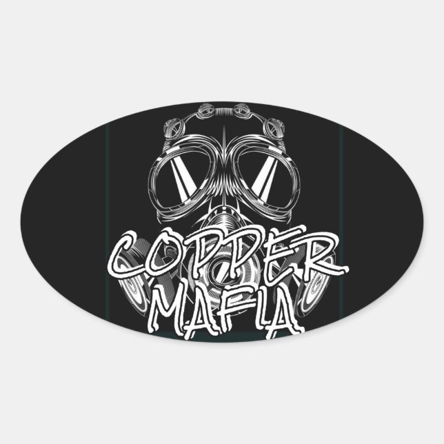autocollant de la mafia du cuivre (Devant)