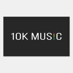 autocollant de la musique 10K