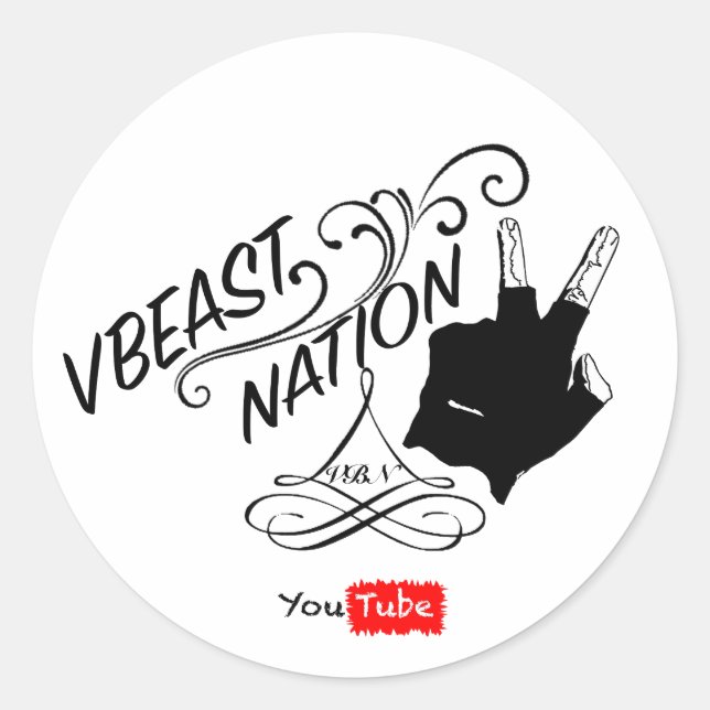 autocollant de la nation vbeast (Devant)