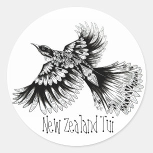 Autocollant de la Nouvelle Zélande Tui