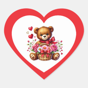 Autocollant de la Saint-Valentin
