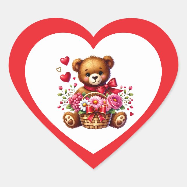 Autocollant de la Saint-Valentin (Devant)