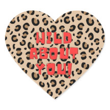 Autocollant de la Saint-Valentin - Impression de g