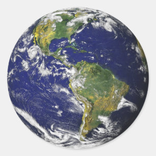 Autocollant de la Terre