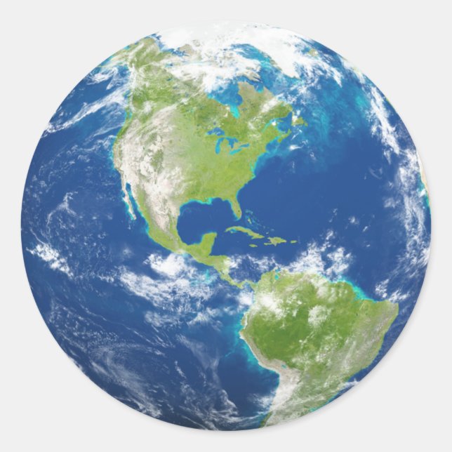 Autocollant de la Terre (Devant)