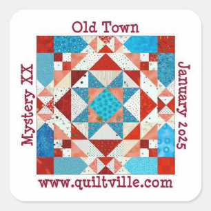 Autocollant de la vieille ville