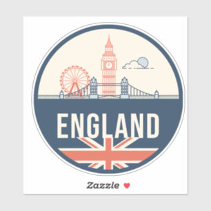 autocollant de l'angleterre