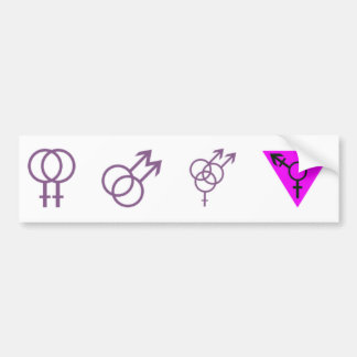 Autocollant de LGBT-Symboles