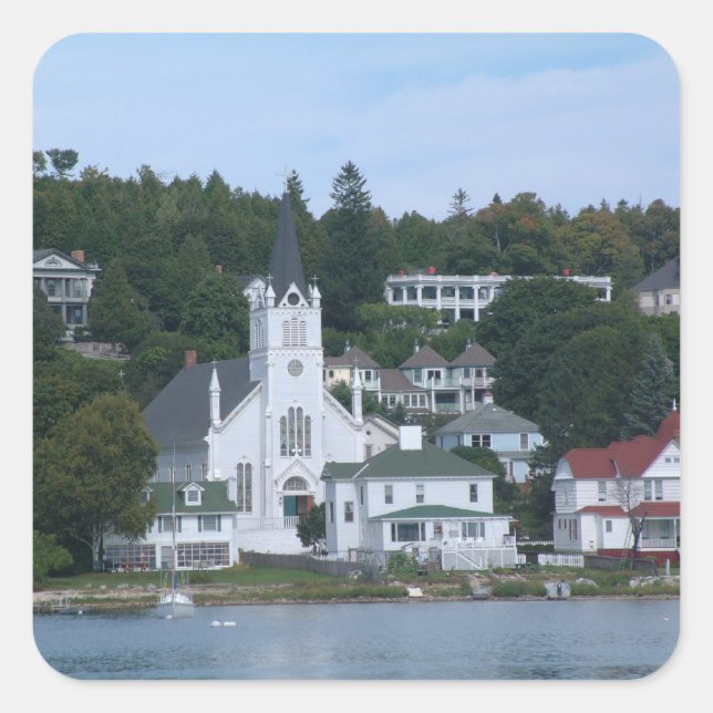 Autocollant de l'île Mackinac (Devant)