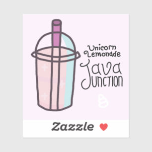 Autocollant de limonade de jonction Java Unicorn a