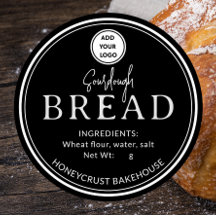 Autocollant de logo Ajouter Pain de campagne à lev