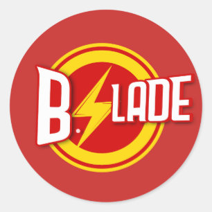 Autocollant de logo de boulon de foudre de B.Slade