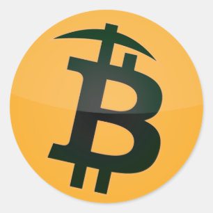 Autocollant de logo de mineur de Bitcoin