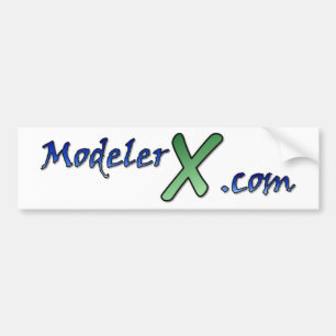 autocollant de logo de ModelerX.com