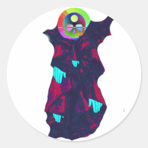 Autocollant de lutin de création