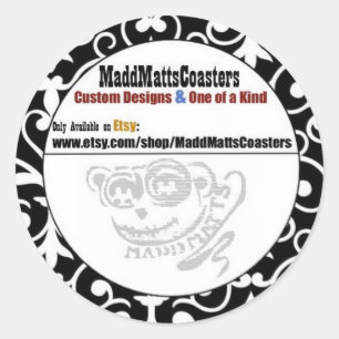 Autocollant de MaddMattsCoasters