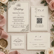 Autocollant de mariage botanique élégant minimalis