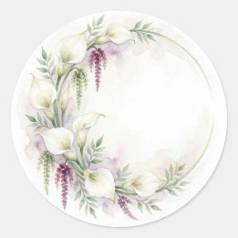 Autocollant de mariage Couronne semi-circulaire de