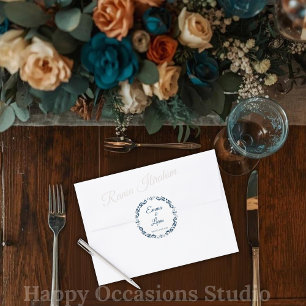 Autocollant de mariage en argile mexicain – Papel 