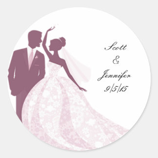 Autocollant de mariée et de chambre