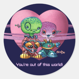 Autocollant de Marteenie Valentine