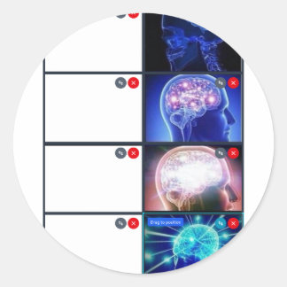 Autocollant de mème personnalisé TRVMP