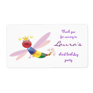 Autocollant de Merci : Libellule