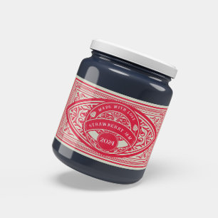 Autocollant de mise en conserve Vintage Retro Jam
