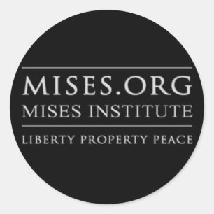autocollant de Mises.org