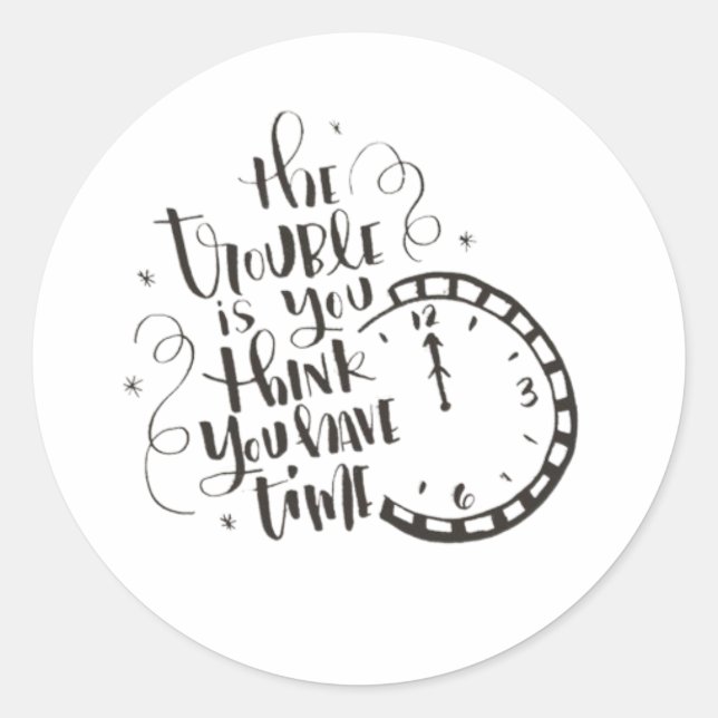 Autocollant de motivation (Devant)