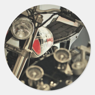 Autocollant de motos funky Biker