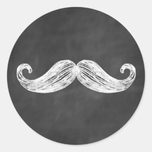 Autocollant de moustache