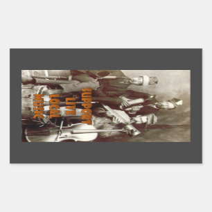 Autocollant de musique en direct de soutien