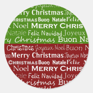 Autocollant de Noël