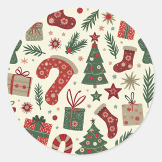 autocollant de noël