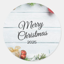 Autocollant de Noël – Autocollant de fête