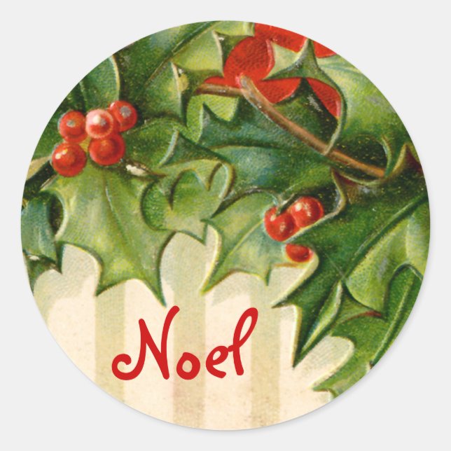 Autocollant de Noël Noel Victorian (Devant)