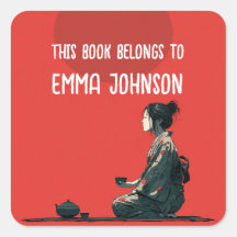 Autocollant de nom de fille Anime | Étiquette de r