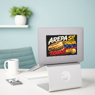 Autocollant de nourriture vénézuélienne drôle