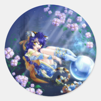 Autocollant de nuit d'été