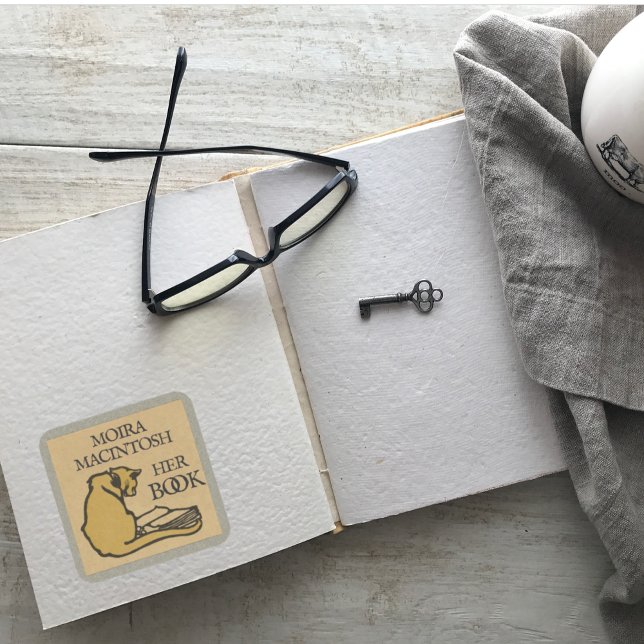 Autocollant de page de garde personnalisé pour cha (Créateur téléchargé)