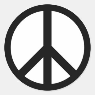 Autocollant de paix