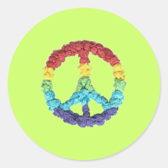 Autocollant de paix de graphiques du karaté KAT (Devant)