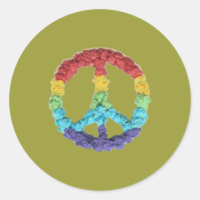 Autocollant de paix Graphiques Karaté Kat (Devant)