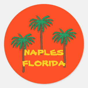 Autocollant de palmier FLORIDA NAPLES