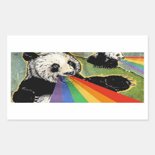 autocollant de panda