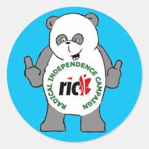 Autocollant de panda de RIC