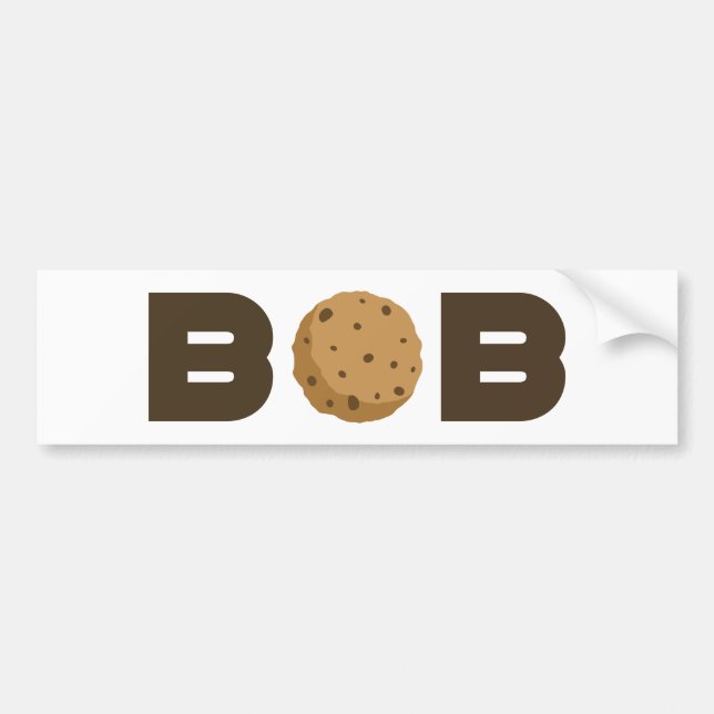 autocollant de pare-chocs Bob cookie (Devant)