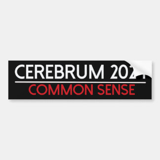 autocollant de pare-chocs cerebrum 2024